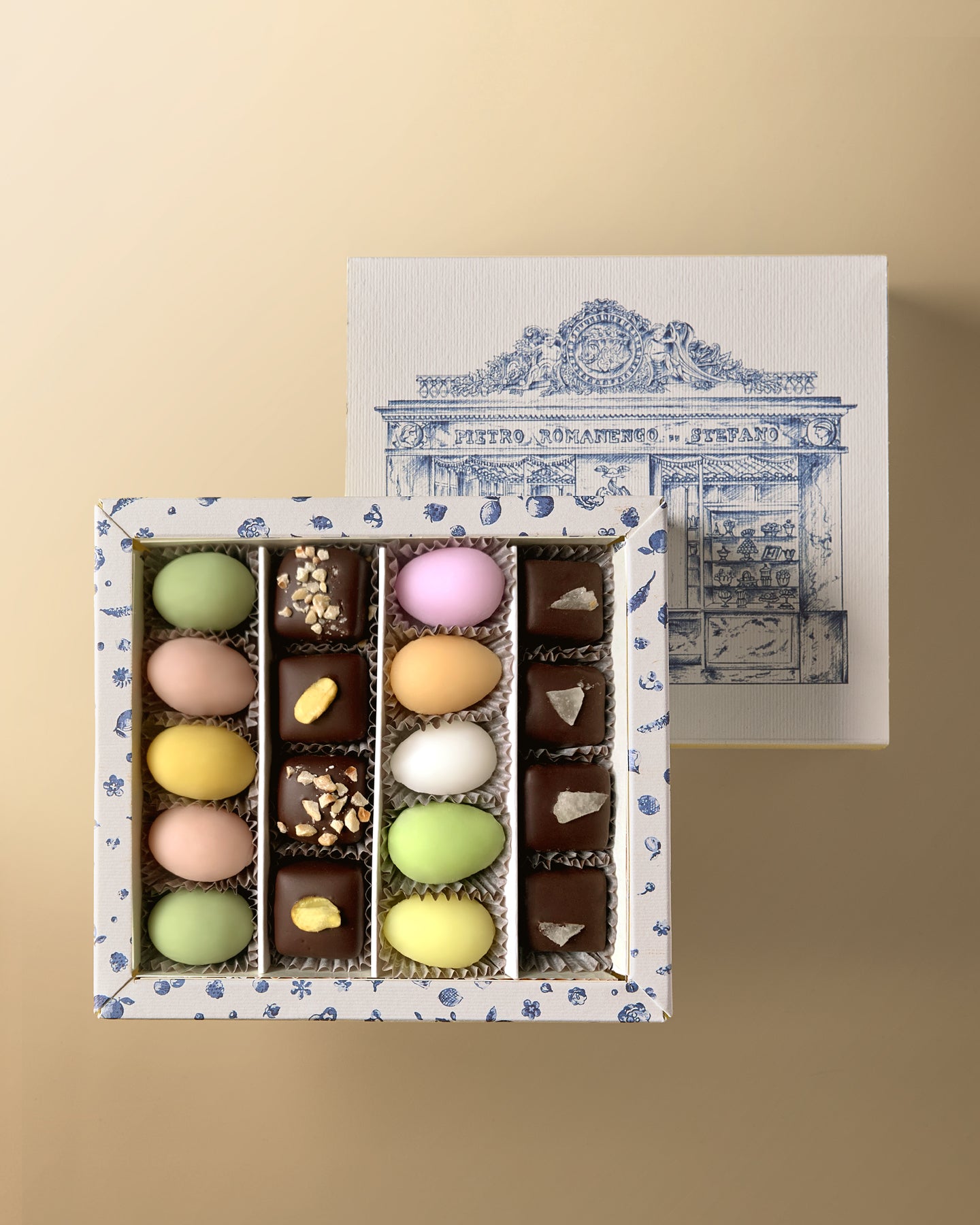 Assorted Eggs and Chocolate Box – Double Layer