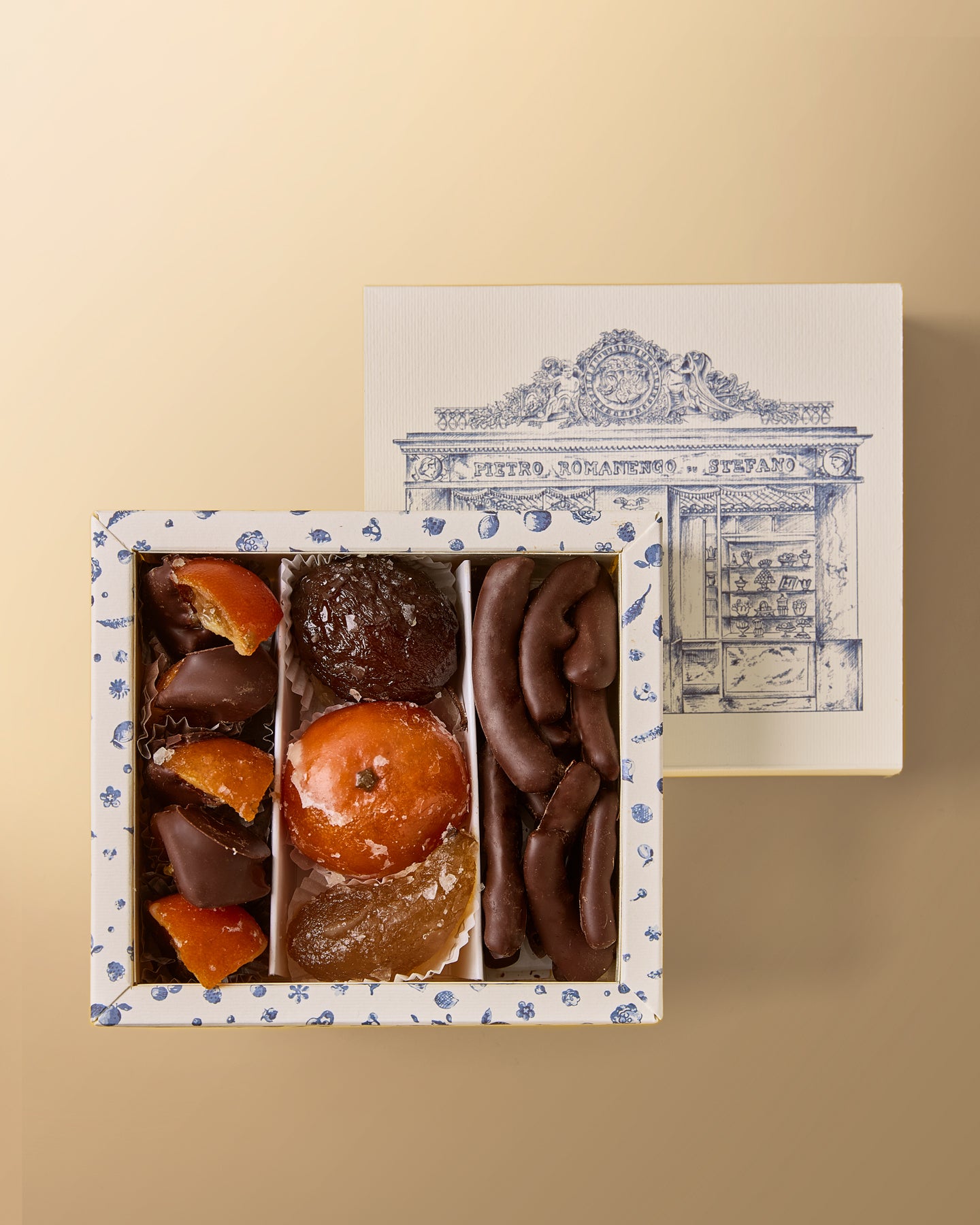 Confezione di Frutta Ghiacciata e Cioccolato