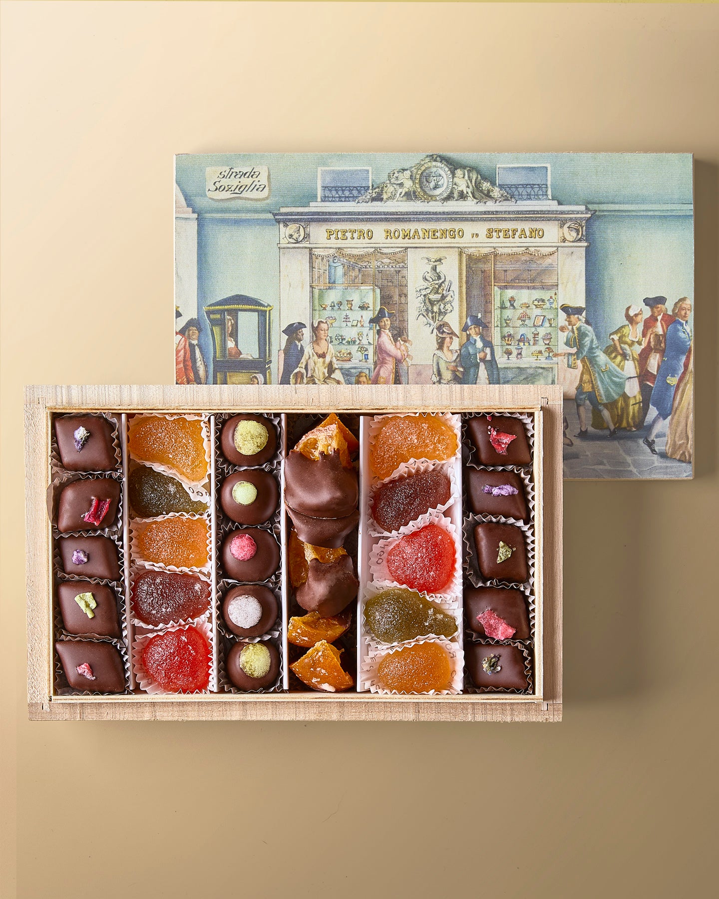 Confezione In Legno "Le 5 Botteghe"