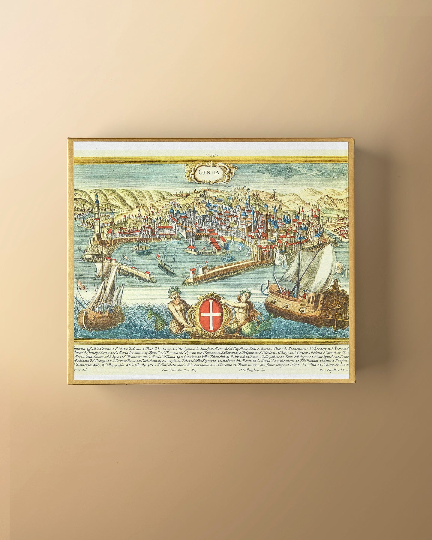 Box of Fondant and Chocolates with Velvet Trim