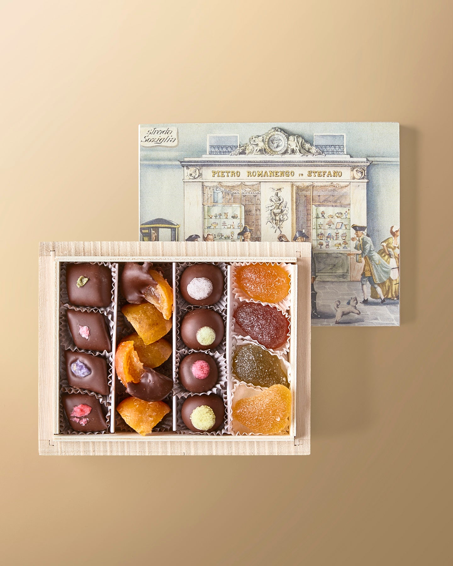 Confezione In Legno "Le 5 Botteghe"