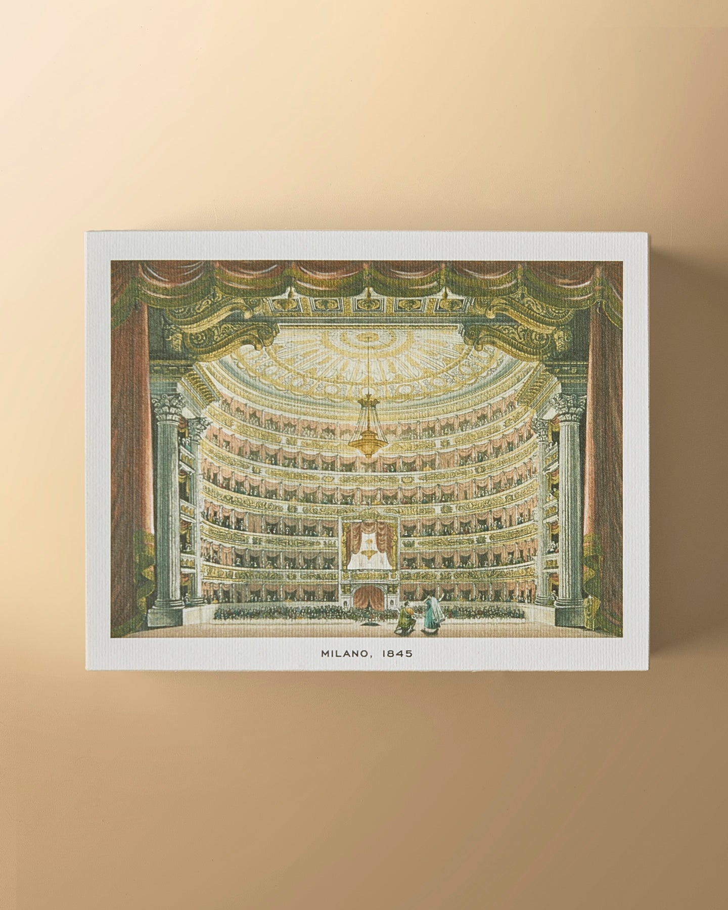 Scatola in Legno "Omaggio a Milano"