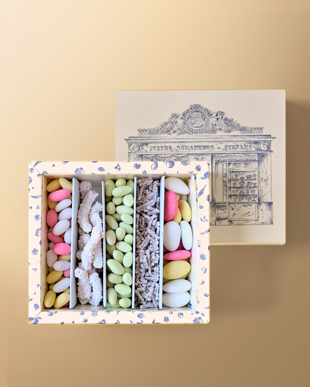 Confezione Confetti Tradizionali Genovesi Assortiti