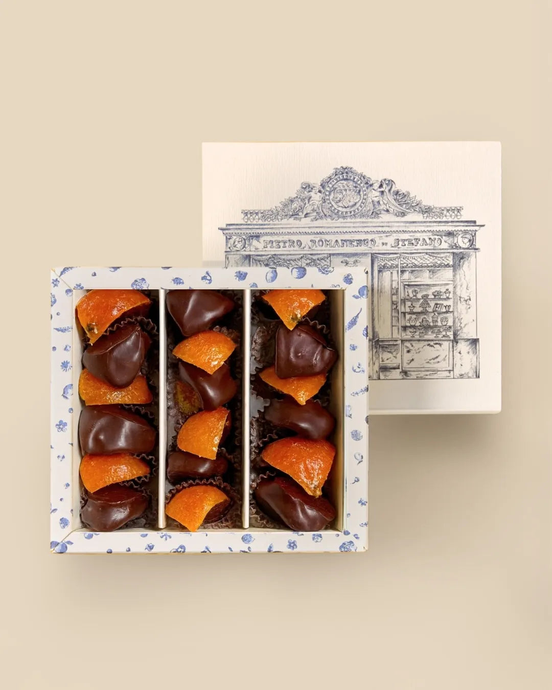 Confezione di Clementine Candite con Cioccolato Fondente