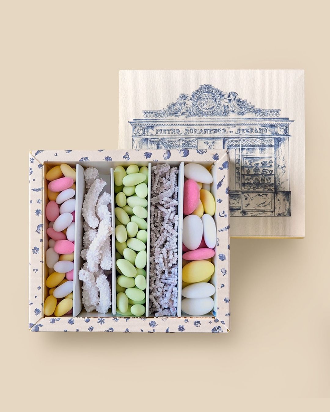 Assorted Traditional Genoese Confetti Box