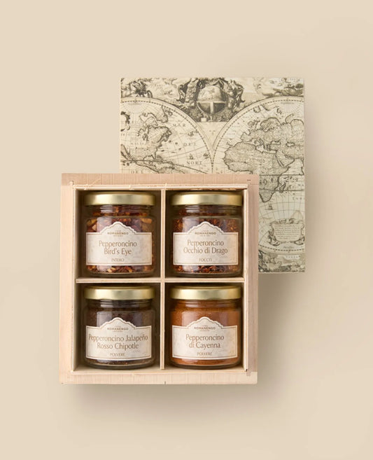 “Chilli Pepper Selection” wooden box