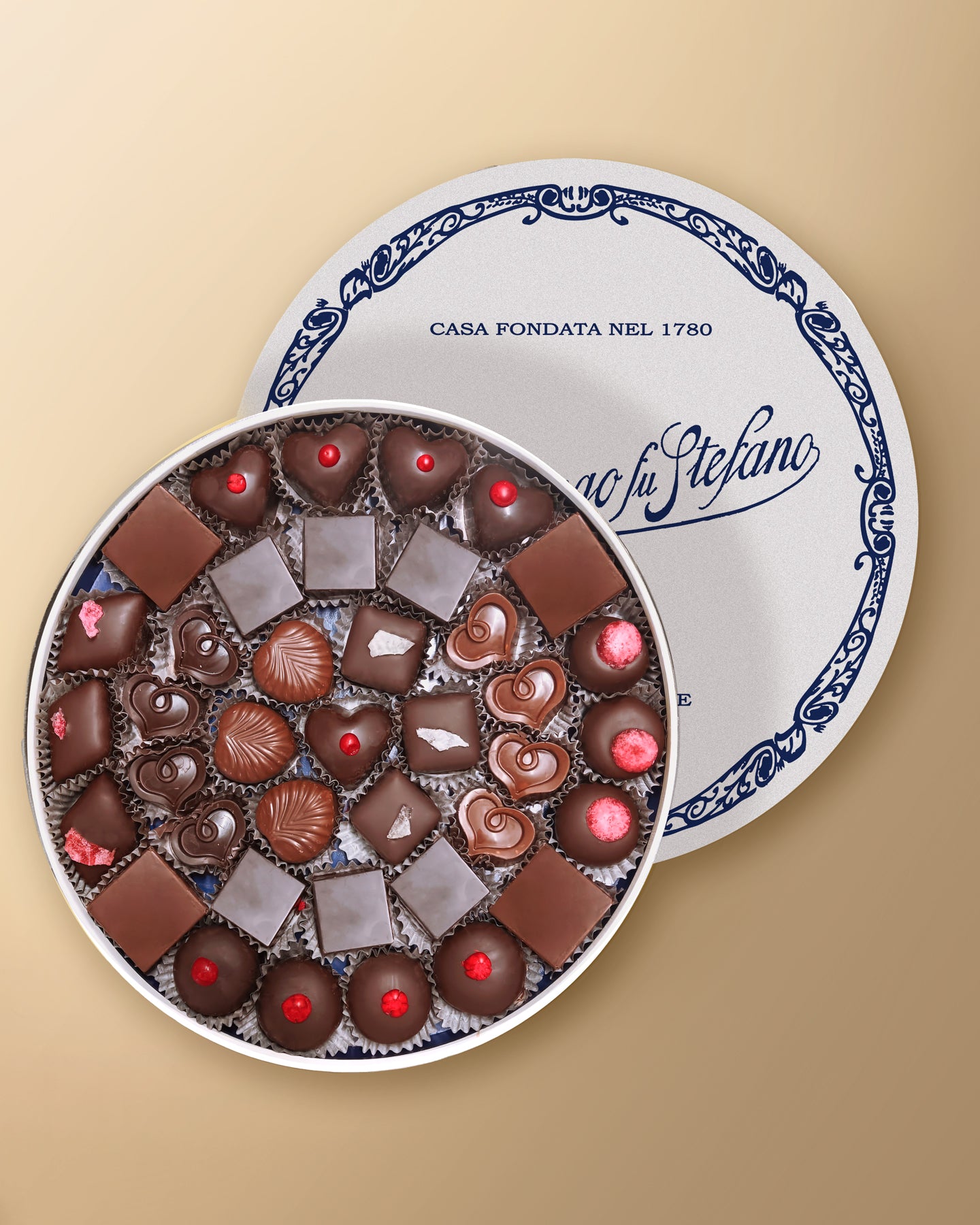 Confezione "Pregiata Selezione di Cioccolatini" ed. San Valentino