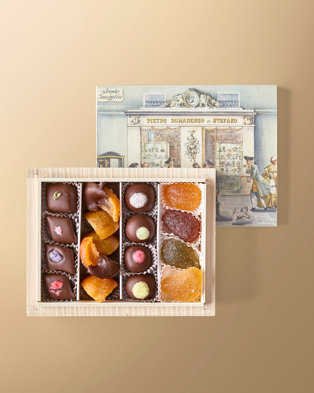 Confezione In Legno "Le 5 Botteghe"