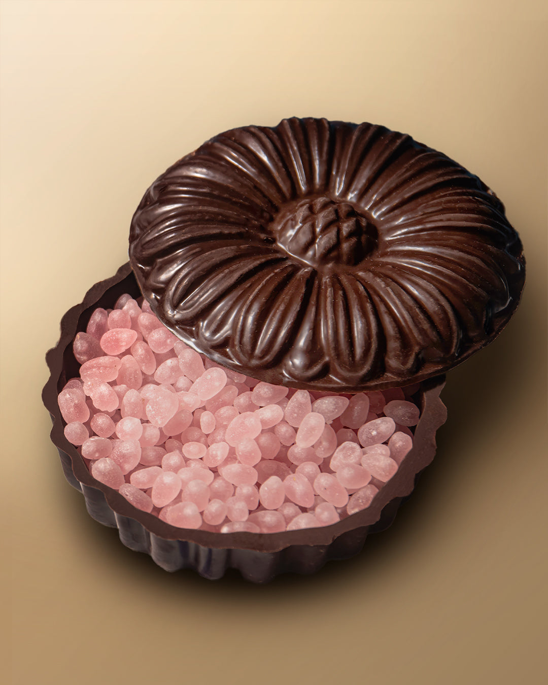 Chocolate Flower with Rose Rosolio Drops - Mother’s Day edition