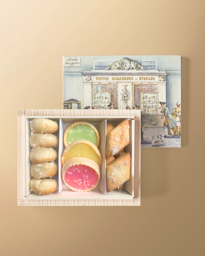 Confezione in Legno di Dolci Quaresimali