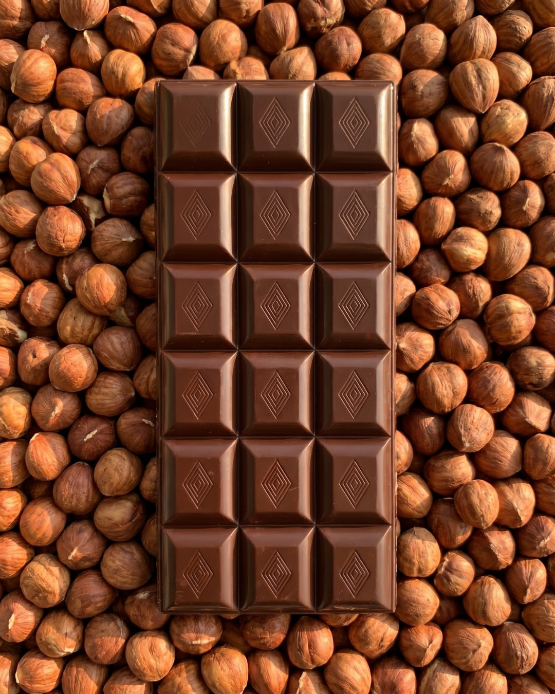Dark Chocolate Bar with Hazelnuts