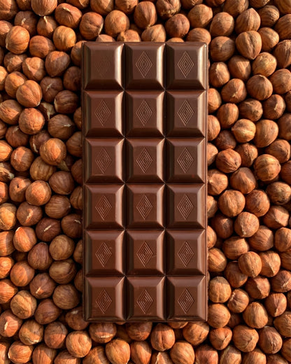 Dark Chocolate Bar with Hazelnuts