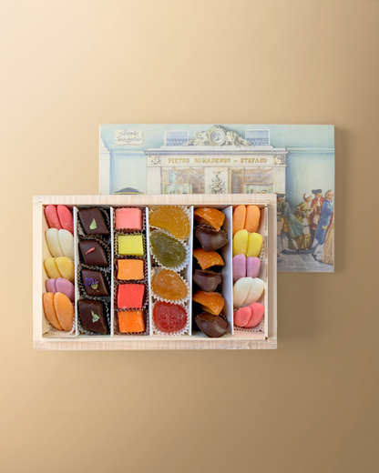 Wooden Box of Summer-Note Fondants