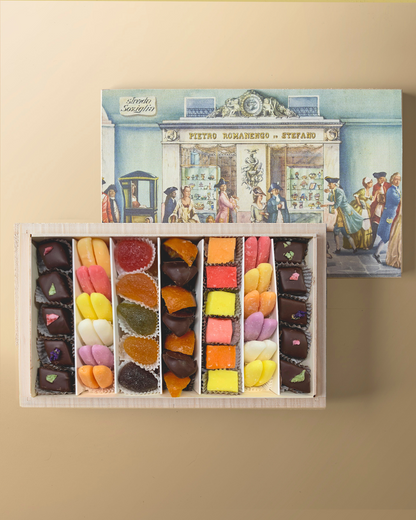 Wooden Box of Summer-Note Fondants