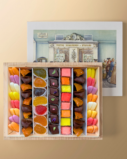 Wooden Box of Summer-Note Fondants