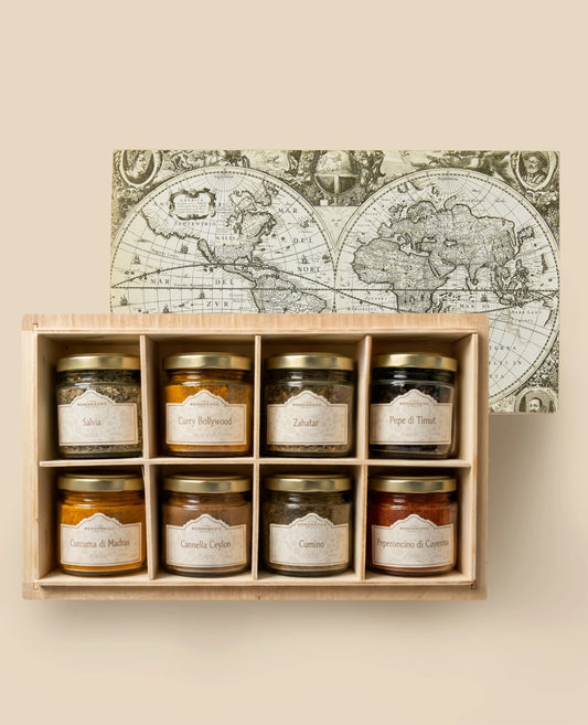 "Crossroads of Trade" Wooden Box