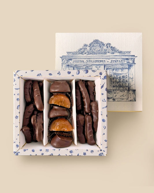 Confezione di Chinotti Canditi e Scorzette di Agrumi