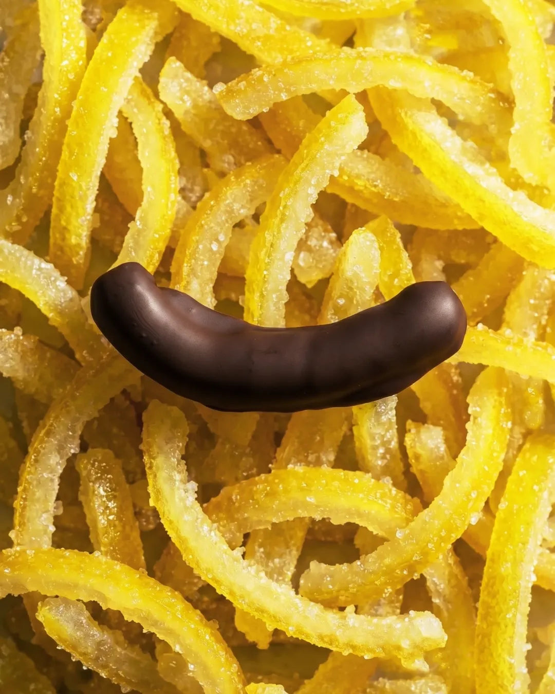 Candied Citron Peel Coated in Dark Chocolate