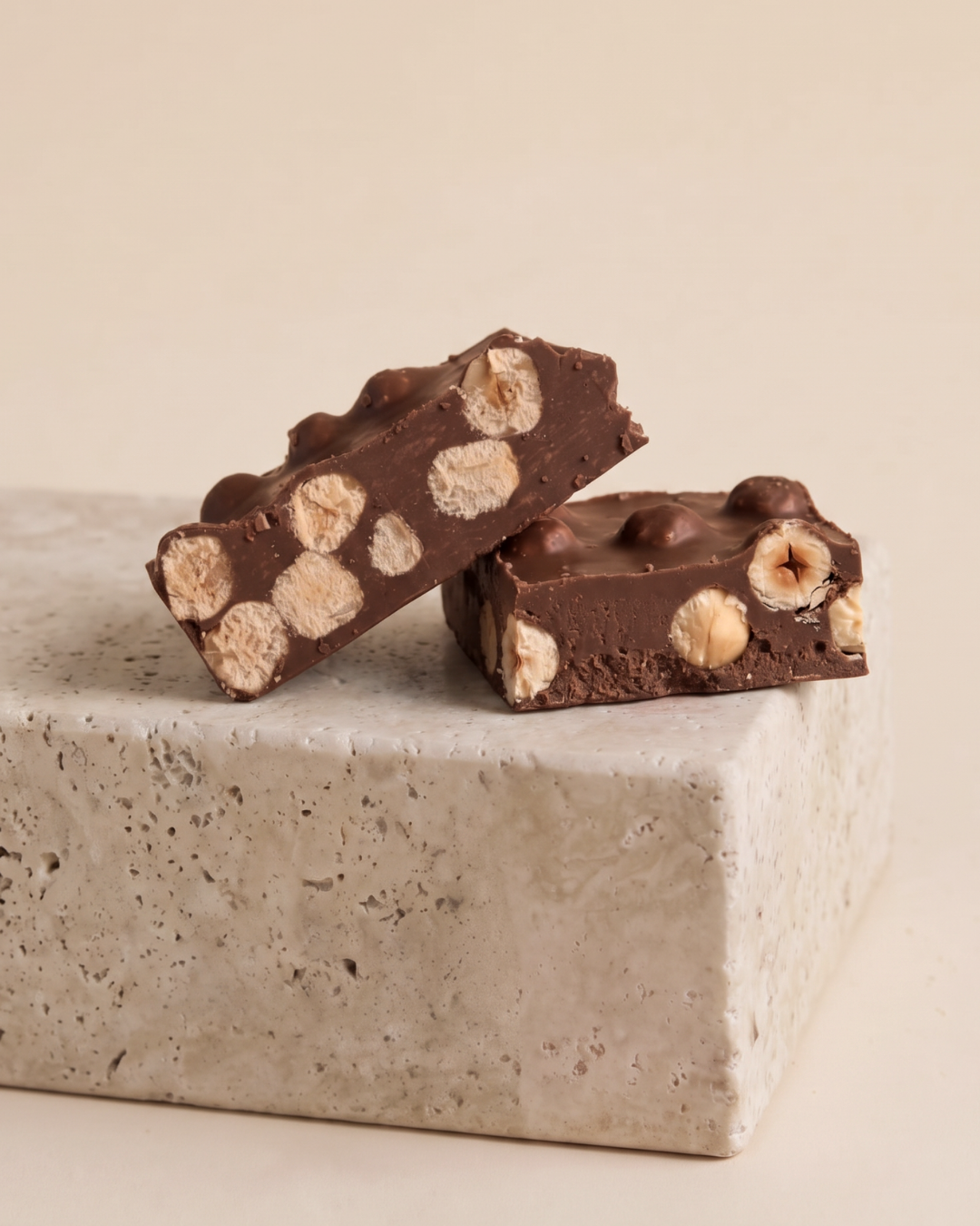 Gianduia Nougat with Whole Piedmont Hazelnuts 