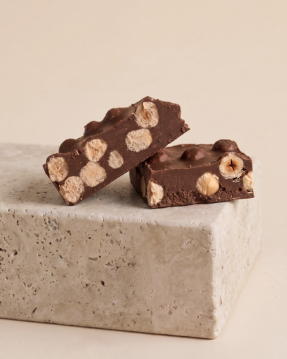 Gianduia Nougat with Whole Piedmont Hazelnuts 